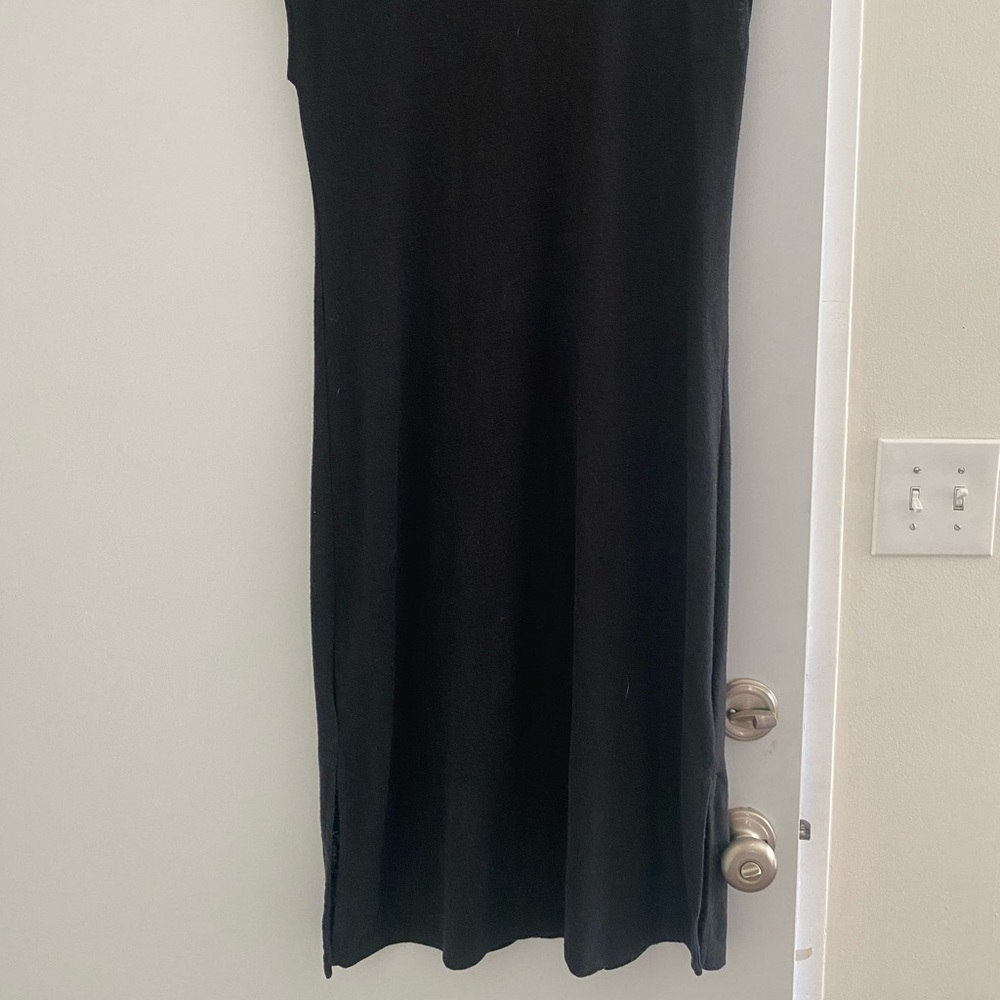 Old navy black midi dress